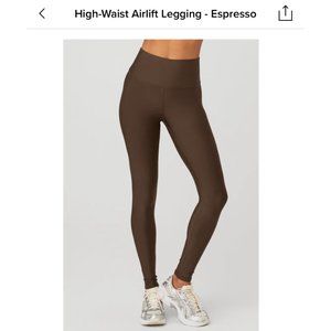 ALO High-Waist Airlift Legging Espresso